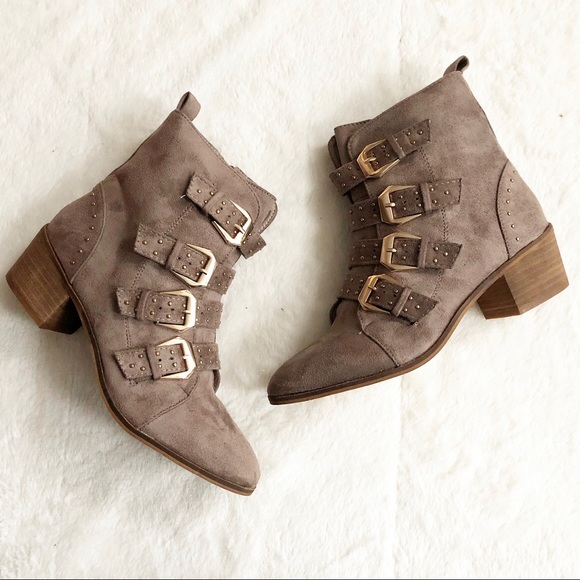 mint velvet lee triple buckle boots